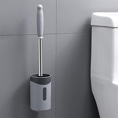 LAKIKAmts Четка за Тоалетни Принадлежности За Баня, Четка За Почистване на Стенни Четка За Тоалетна Без Мъртви Ъгли Четка За Почистване