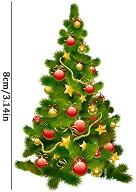 Коледно Дърво за Украса за Коледната Елха Окачване за Коледно Висящи Висулки за Коледа на Празнични Партита Начало Декор Венец