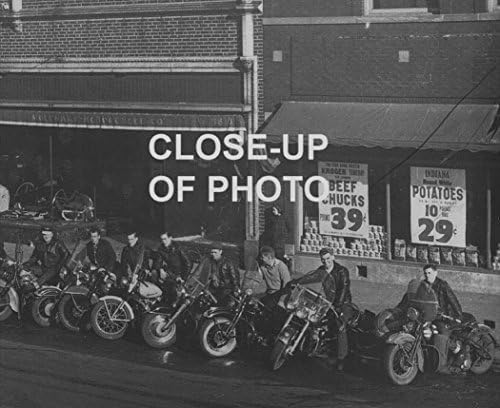 Само класика Хари MOLENAAR Дилър на мотоциклети Harley Davidson 8X10 Снимка на Гамата Стръмни Колоездачи