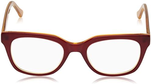 A. J. Morgan Унисекс Очила за възрастни Magnificent - Power 3.00 69112 Правоъгълни Очила за четене, Ръжда