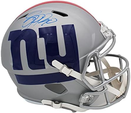 Джейсън Пиер-Пол Подписа Голям шлем New York Giants Speed AMP NFL - Каски NFL с автограф