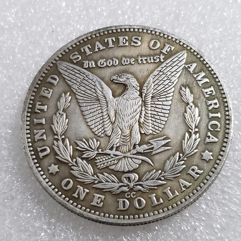 Старинни Занаяти Американски Морган Очила Блуждающая Монета Възпоменателна Монета могат да се Взривят Сребърен Долар Сребро