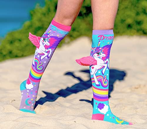 Чорапи MADMIA Мини Пони, Сладки Чорапогащи до Коляното С Меки Като