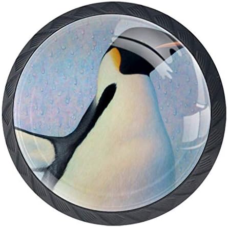 Идеален Пингвин Врата Кутия С Прибиращ се Дръжка Мебельное Украса за Кухненски Шкаф-Тоалетка