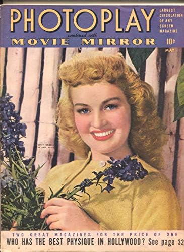 Огледало за възпроизвеждане на филм-5/1942-Макфадън-Бети Грейбл-Боб Камингз-Ерол Флин-звезден снимка-информация за филма-FN