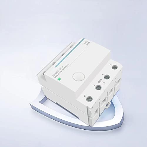 3-Фазно 80A Din-Рейк WiFi Ключ Smart Switch Дистанционно Управление с помощта на приложението за Smart home mcb Таймер