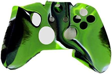 Противоскользящий Силиконов калъф Taifond за контролер Защитни черупки контролера на Microsoft Xbox One с Четири капачки за улавяне