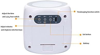 Прожекционен Будилник за събуждане спални с функция за показване на данни и температура, функция за разговор, led проекция върху стена