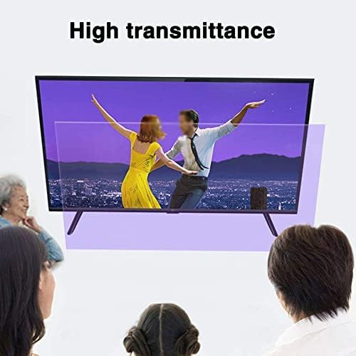 Защитно фолио за екрана на телевизора със защита от синя светлина, със защита от отблясъци/ драскотини / отражения До 90%, Защитно