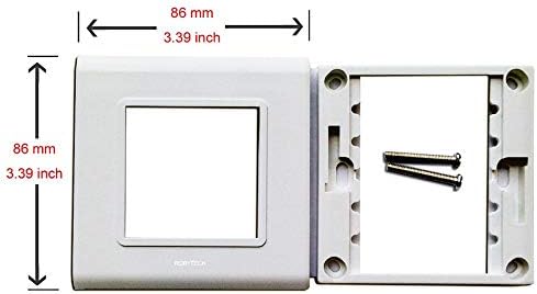 Информация за Разъемах VGA + HDMI Стенни панела на Кутията с Модули за Монтиране на стена Предна панел Конектор за свързване на Кабелната система