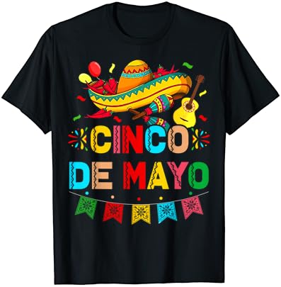 Тениска Cinco De Mayo Mexican Fiesta С 5 De Mayo За Жени, Мъже И Момичета