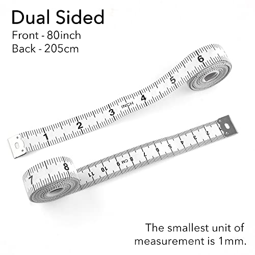 Рулетка Мека Измервателна за Шиене по тялото Гъвкави Двойни Везни Линийка За Отслабване Медицински Измерване Vinyl Линия за производство на шивашки, с Сантиметровой