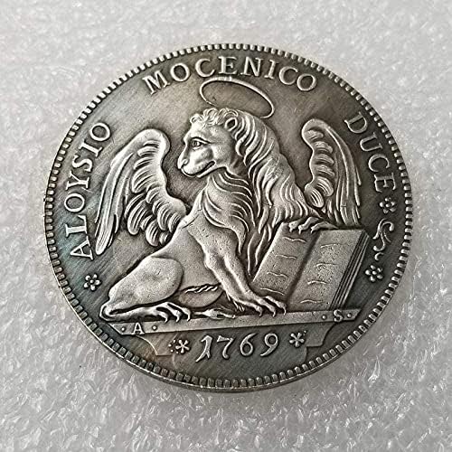 Старинни Занаяти 1769 Италиански Сребърни Чуждестранни Монети, Древна Любима Колекция 93Coin Възпоменателна Монета