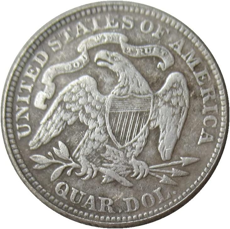 25 на Сто Флаг на САЩ 1867 г., сребърно покритие Копие на Възпоменателни монети