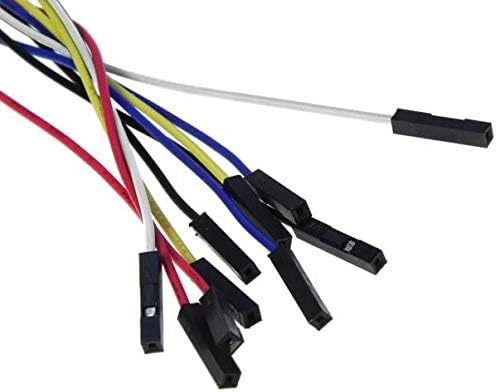10 Опаковки от 6 съединителни кабели тип Мъж-жена (5 цвята)