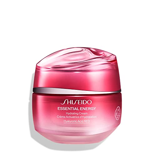 Хидратиращ крем на Shiseido Essential Energy - 50 мл - Видимо свива порите и изглажда фини бръчки - Съдържа хиалуронова киселина