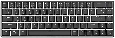 Двухрежимная 68-ключ клавиатура Преносима Ергономична Детска механична клавиатура Rk855 Bluetooth ZW2