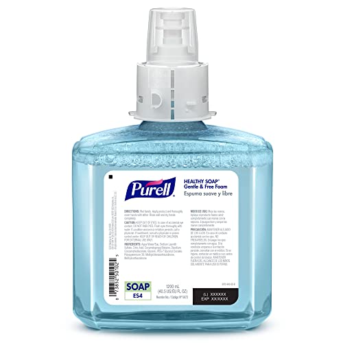 Набор за приготвяне на сапун PURELL Brand HEALTHY САПУН Нежно & Free Foam ES4 Starter Kit, 1 - 1200 мл за пълнене на сапун, без аромати