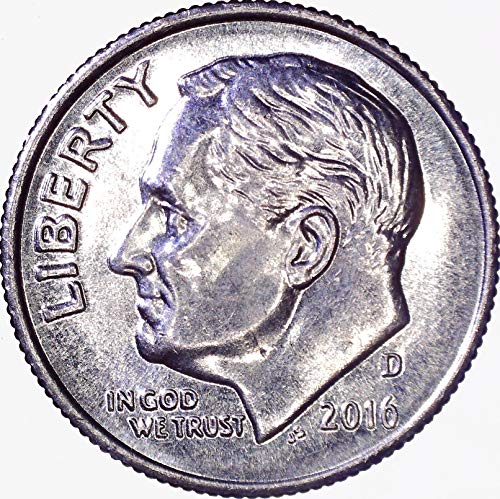 D Десет цента Рузвелт 10 цента За необращенном