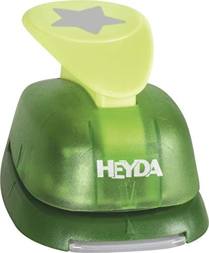 Heyda Мотиф Punch XL Размер мотив Около 3,6 см Тема: Star Цвят мотив: около 3,5 см зелен