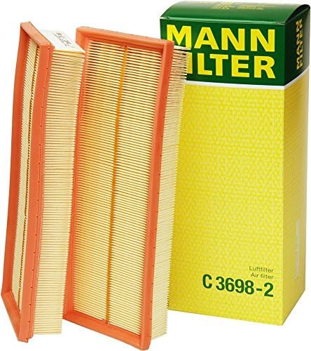 Въздушен филтър-Mann-Filter C 3698-2 (комплект от 2-те)