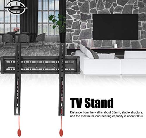 Поставка за телевизор, Устойчива Конструкция за монтиране на Стена за основание на TV-монитор За Закрепване на телевизора От Холоднокатаной