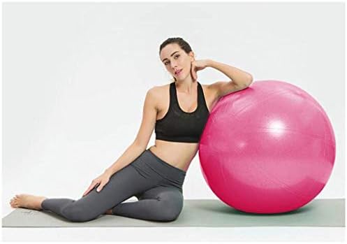 Мини–топка за упражнения DHTDVD - Домашни тренировки – Топка за свиване с надуванием в пакет – идеален за практикуване на йога и фитнес – Intense Основната