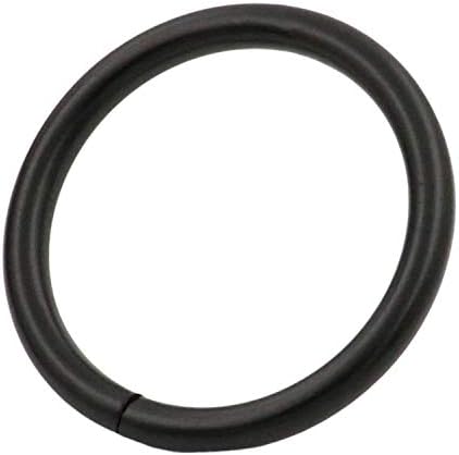 Tianbang Черно О-пръстен на вътрешния диаметър 1,2 инча, несварное Опаковка от 10