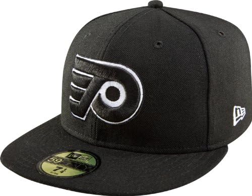 Основна Черно-бяла бейзболна шапка на НХЛ Филаделфия Флайърс за 59 паунда