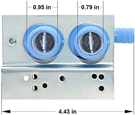 285805 Комплект всмукателните клапани за вода с монтаж за монтиране на стена за Завъртете басейна Ken-more Kitchen Aid - 1 ГОДИНА ГАРАНЦИЯ