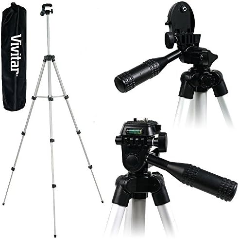 Лампа за фото/видео Vivitar 50 Статив с калъф за Canon EOS M100 Бунтовник SL3