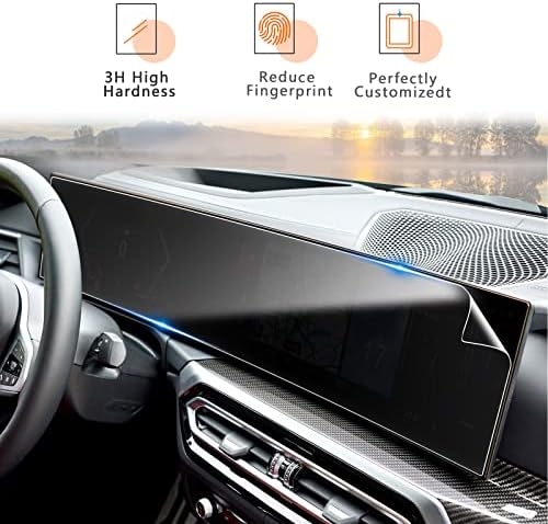 CDEFG за 2023 BMW 3-Series/4-Series Навигационни устройства, Вграден iDrive 8, Извити защитно фолио за екрана на дисплея, на 3 серия (330i,