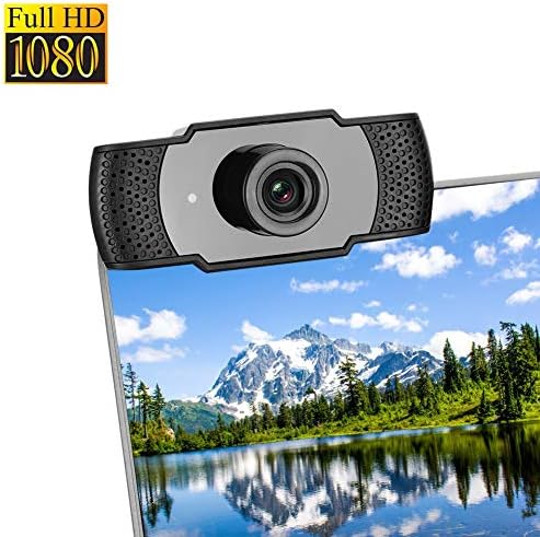 Уеб камера USB 1080P - Мрежова компютърна камера - FreeDrive & Plug and Play - Външна камера с КОМПЮТЪР - лаптоп или десктоп