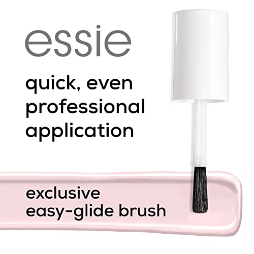 Essie Salon-Качествен лак за нокти, Вегетариански, без 8 добавки, Неутрално-жълт, без добавки, 0,46 течни унции