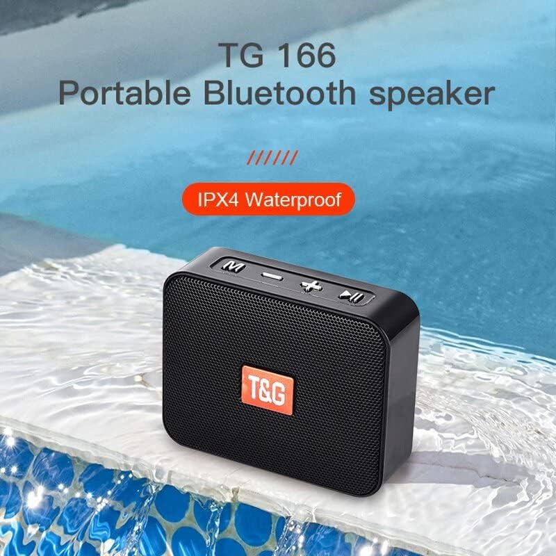 Малък Bluetooth-високоговорител общо Тегло 172 гр., сверхпортативный Компактен, водоустойчив IPX4, Вградено FM-радио, Безжичен Портативен говорител за дома, за пътуване, на ?