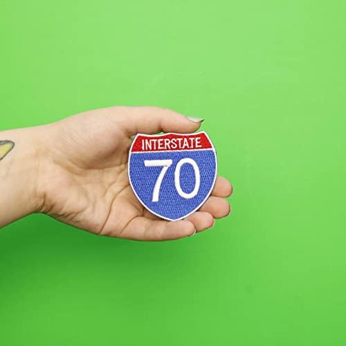 Нашивка Interstate 70 На Знака на магистрала I-70, Бродирани Желязо