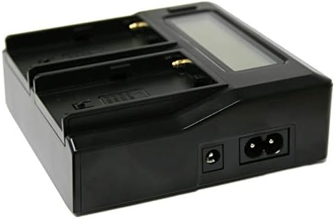 Зарядно устройство с двоен LCD дисплей Wasabi Power за Sony BC-U1 и Sony BP-U30, BP-U60, BP-U90