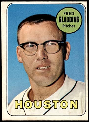 1969 O-Pee-Chee 58 Фред Глэддинг Хюстън Астрос (Бейзболна картичка) VG Astros