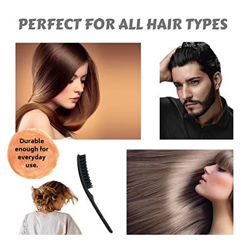 Beauty Products 3 Row Styler Hair Brush - Четка за разнищване на коса, за жени, Здрав, антистатик и термостойкая, за всички типове коса, Компостируемый composite от нано-въглероден бамбуко