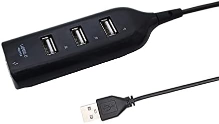 N/A 2,0 Мулти USB 2.0 Хъб USB Сплитер Високоскоростен 3 USB-четец на карти USB-Удължител за преносими КОМПЮТРИ (Цвят: бял)