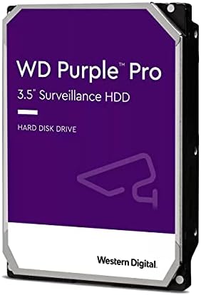 Вътрешен твърд диск, за видео наблюдение на Western Digital 12TB WD Purple Pro HDD SATA 6 Gb /s, cache 256 MB, 3,5 - WD121PURP и вътрешен