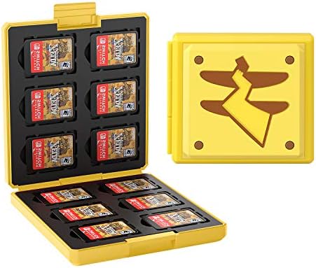 Калъф за игра на карти JINGDU за Nintendo Switch, Преносима и Тънка кутия за твърд корпус, Защитен устойчив на удари Притежателя