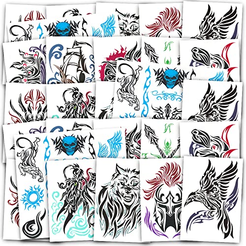 Асортимент от племенни татуировки ~ 2 Чанти ~ 100 Различни Дизайни