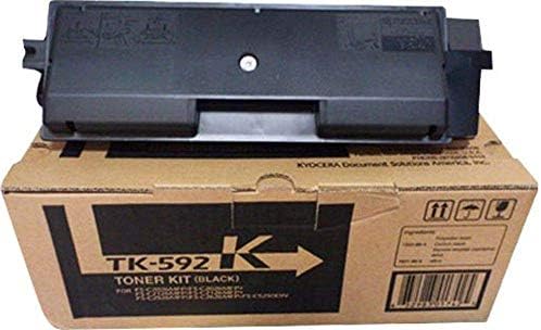 Тонер-касета Kyocera TK-592M FS-C2026 C2126 C2526 C2626 C5250 M6026 M6526 P6026 (магента) в търговията на дребно опаковки
