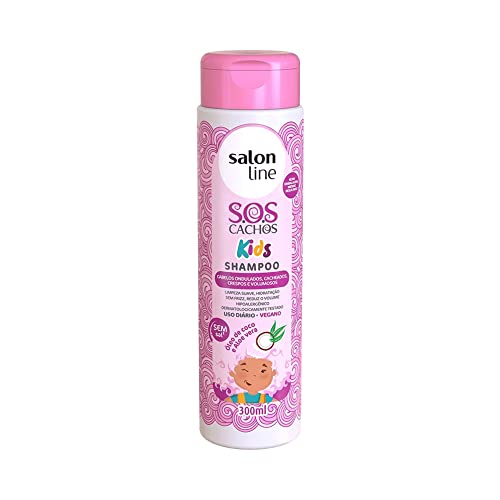 Салонная линия - Linha Tratamento (SOS Cacho Kids) - Детски шампоан 300 Мл - (Колекция Salon Line - Treatment (Детски SOS Curls)