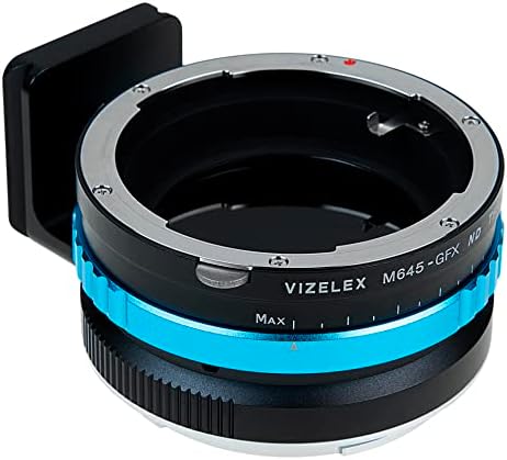 Адаптер за закрепване на обектива Vizelex с дроселовата клапа ND - съвместим с обективи Mamiya 645 (M645) за беззеркальной цифров фотоапарат