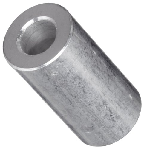 Кръгла уплътнител за малки части, алуминий 2011 г. съобщение, Однотонная покритие, Размера на винта № 2, дължина 1/2 инч