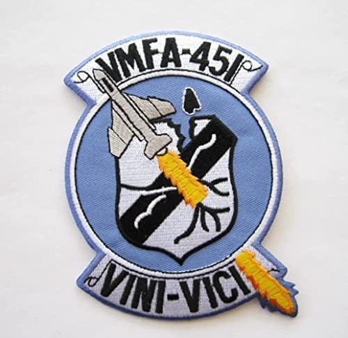 Фантомен нашивка VMFA-451 Warlords F-4 – Пластмасова Подложка