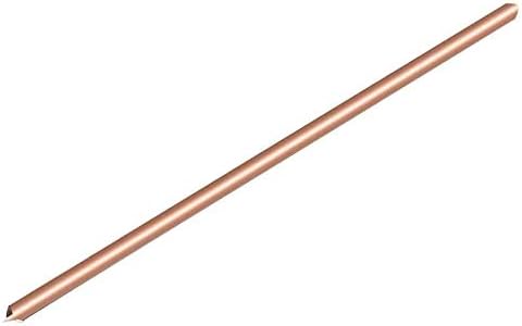Месинг прът NIANXINN Меден кръгъл прът за дръжката на ножа Материал, ролки, Метални изделия и хоби на метални работни Дължина: Месинг кръг прът (размери: 25 мм x 200 мм)