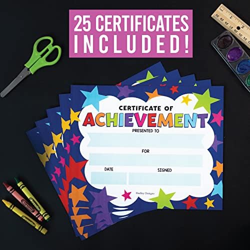 25 Цветни Дипломи предучилищна, Сертификати детска градина за деца на Хартия за печат Диплома детска градина, Сертификати за завършване на